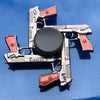 Zinc Alloy Fidget Spinner Metal Tri Fidget Hand Spinner