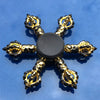 Zinc Alloy Fidget Spinner Metal Tri Fidget Hand Spinner