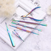 BORN PRETTY Nail Clipper Cutter Stainless Steel Rainbow Tweezer