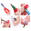 BORN PRETTY Nail Clipper Cutter Stainless Steel Rainbow Tweezer