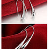 925 Silver Earring Fashion Jewelry Teardrop/Water drop/Raindrop Dangle Earrings