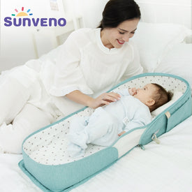 SUNVENO Portable Baby Crib