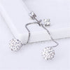 NEHZY 925 sterling silver New Jewelry Shambhala luxury earings