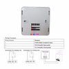 Gas Boiler Heating Temperature Controller Programmable Thermostat Wall Mounted