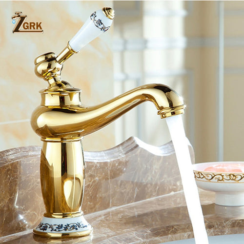 ZGRK Vintage bathroom brass Teapot