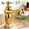 ZGRK Vintage bathroom brass Teapot