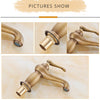 ZGRK Vintage bathroom brass Teapot