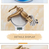 ZGRK Vintage bathroom brass Teapot