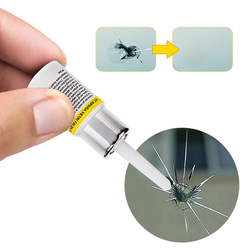 Rovtop Car Windshield Repair Tool DIY Car Window Repair Tools Window Glass Curing Glue Auto Glass Scratch Crack Restore Kit Z2