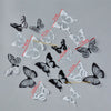 36pcs 3D Crystal Butterfly Wall Stickers
