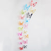 36pcs 3D Crystal Butterfly Wall Stickers