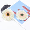 2/5/10 Pieces 10cm silk Gerbera scrapbooking wedding home decoration