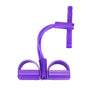 Fitness 4 Tube Resistance Bands Latex Pedal Exerciser