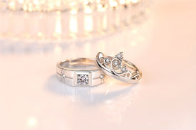 NEHZY 925 sterling silver new jewelry fashion couple ring