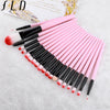 FLD 20 Pieces Makeup Brushes Set Eye Shadow Foundation Powder Eyeliner Tool Kit
