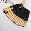 FLD 20 Pieces Makeup Brushes Set Eye Shadow Foundation Powder Eyeliner Tool Kit