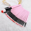 FLD 20 Pieces Makeup Brushes Set Eye Shadow Foundation Powder Eyeliner Tool Kit