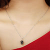 Timlee Simple Pine Nut Plant Specimen Pendant Necklace