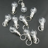 LED Bulb Keychain Pendant Mini Bulbtorch Keyring Flash Light Lamp LAD-sale