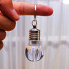 LED Bulb Keychain Pendant Mini Bulbtorch Keyring Flash Light Lamp LAD-sale