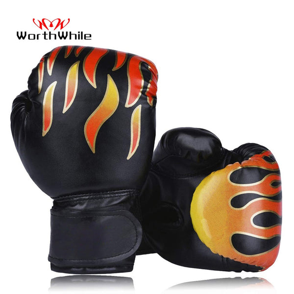 WorthWhile 6OZ Kids PU Kick Boxing Gloves Punching