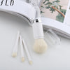 FLD Travel Portable Makeup Brushes Set Mini Eye Brush Powder Blush Brushes Tools Kit