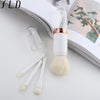 FLD Travel Portable Makeup Brushes Set Mini Eye Brush Powder Blush Brushes Tools Kit