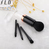 FLD Travel Portable Makeup Brushes Set Mini Eye Brush Powder Blush Brushes Tools Kit