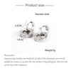 XUANHUA Stud Stainless Steel Jewelry Woman Earrings
