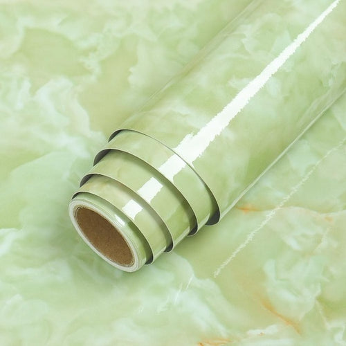 Waterproof Oil-proof Marble Wallpaper Contact Paper Wall Stickers