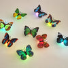 Color light Butterfly Wall Stickers easy installation night light