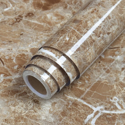 Waterproof Oil-proof Marble Self Adhesive Wallpaper