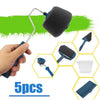 5/8pcs Paint Runner Roller Brush Handle Tool