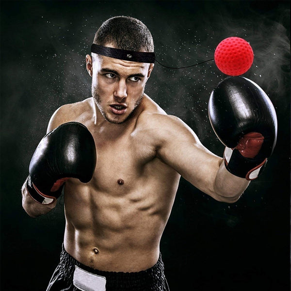 Kick Boxing Training Reflex Ball Head Band