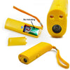 Pet Dog Repeller Anti Barking Stop Bark Training Device Trainer LED Ultrasonic 3 in 1 Anti Barking Ultrasonic Without Battery