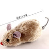 Hot Creative Funny Clockwork Spring Power Plush Mouse Toy