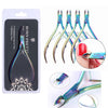 BORN PRETTY Nail Cuticle Nipper Stainless Steel Rainbow Tweezer Clipper