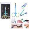 BORN PRETTY Nail Cuticle Nipper Stainless Steel Rainbow Tweezer Clipper