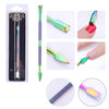 BORN PRETTY Nail Cuticle Nipper Stainless Steel Rainbow Tweezer Clipper