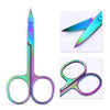 BORN PRETTY Nail Cuticle Nipper Stainless Steel Rainbow Tweezer Clipper