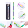 BORN PRETTY Nail Cuticle Nipper Stainless Steel Rainbow Tweezer Clipper