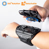 Removable rotating sports phone wristband running wrist bag