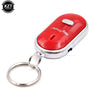 Mini Keychain LED Whistle Key Finder