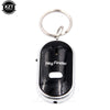 Mini Keychain LED Whistle Key Finder