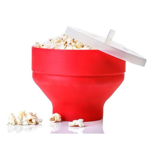 Popcorn Microwave Silicone Foldable