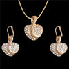 Dubai Gold Jewelry Sets Nigerian Wedding African Beads Crystal