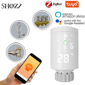 TUYA Zigbee TRV  Thermostat Valve  Thermostatic Radiator Valve Controller