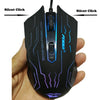 FORKA Silent Click USB Wired Gaming Mouse 6 Buttons