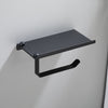 Wall Mounted Black Toilet Paper Holder