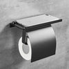 Wall Mounted Black Toilet Paper Holder